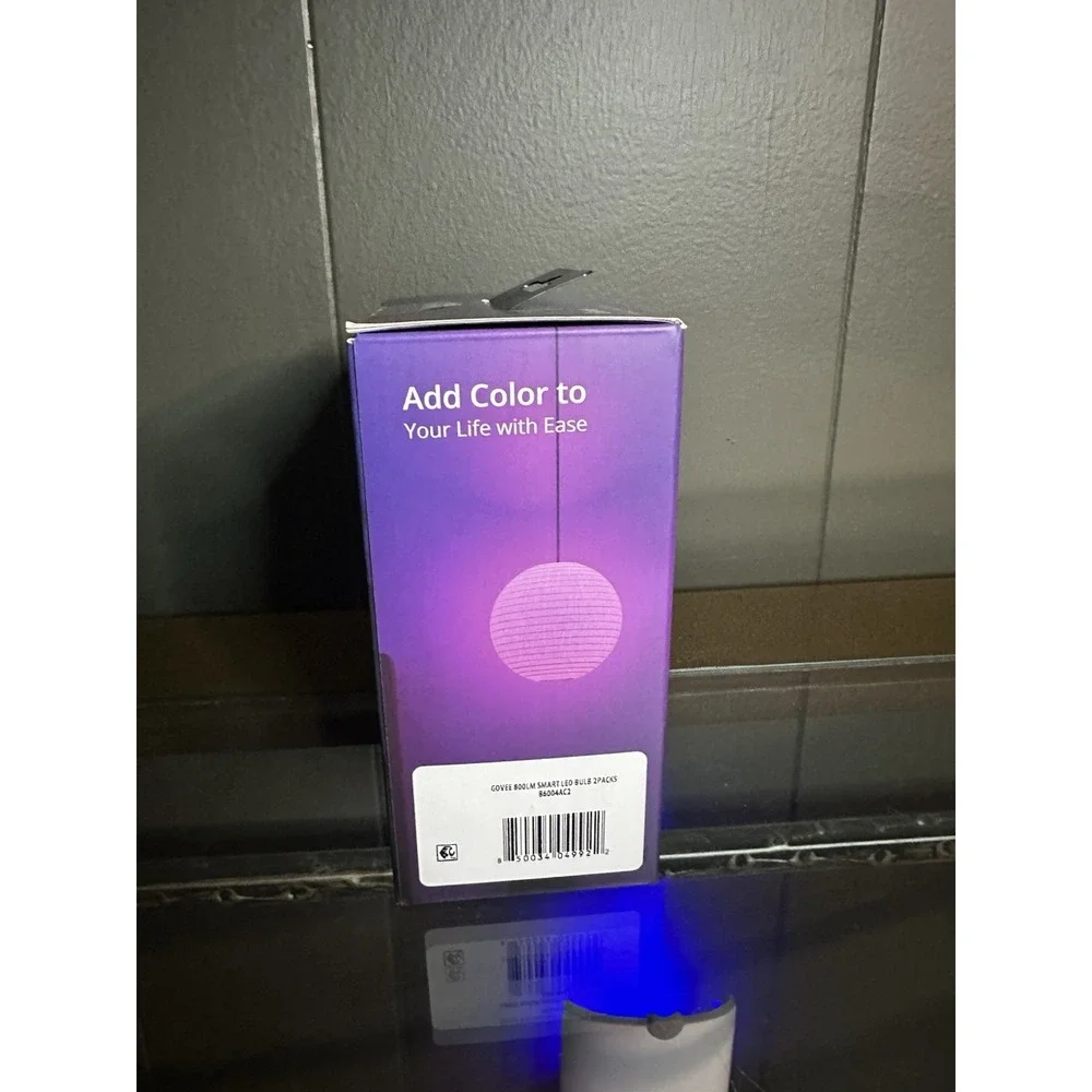 Govee RGBWW Smart Led Bulb New In Box 80 LM Dimmable‎ WiFi